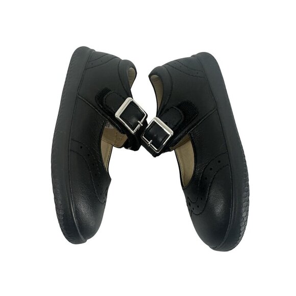 Livie & Luca Black Mary Jane Shoes Size 10M Synthetic Leather Upper With Buckle - Picture 2 of 7